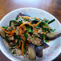 naocolin's cooksnap of when they made なす豚ひき肉ニラ簡単旨辛炒め☆夏の常備菜.