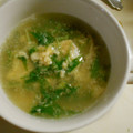 白いぐれーぷ's cooksnap of when they made シャキうま！水菜とたまごの和風なスープ.