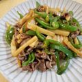 ｈｋｏｒ's cooksnap of when they made 簡単本格☆牛肉チンジャオロースー.