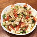 食いしんBoysママ's cooksnap of when they made 豆腐とトマトときゅうりの中華風サラダ.