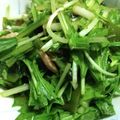 焼筍姿寿司's cooksnap of when they made わかめ水菜ツナの中華風サラダ.