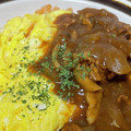 まろん167's cooksnap of when they made 卵は包まずかける★時短ふわとろオムライス.