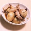 ＊まるさん＊'s cooksnap of when they made 甘辛♪ 新じゃがと手羽中の煮っころがし.