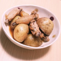＊まるさん＊'s cooksnap of when they made 甘辛♪ 新じゃがと手羽中の煮っころがし.