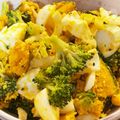 Saka_Shin's cooksnap of when they made ブロッコリーとかぼちゃと卵のサラダ.
