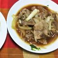 ☆yopipi's cooksnap of when they made 豚たまジュージュー生姜焼き.