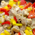 ひまわり６号's cooksnap of when they made 鶏もも肉とくるみの塩炒め★簡単作り置き★.
