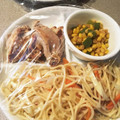 ame-ikuru's cooksnap of when they made 簡単、椎茸とキャベツの和風パスタ.