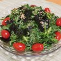 mogusun＊'s cooksnap of when they made 毎日食べたい！簡単さっぱり春菊のサラダ.