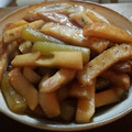 eユキさん's cooksnap of when they made ＊ふき と 筍の油炒め さつま揚げ入り＊.