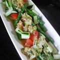 kurolabu428's cooksnap of when they made アスパラガスとトマトのサラダ.