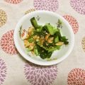 ブランディ's cooksnap of when they made アーモンド入小松菜お浸し.