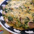umi☆neco's cooksnap of when they made 苦くない春菊のオープンオムレツ.