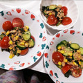 よーこ☆ガッキー's cooksnap of when they made きゅうりワカメツナトマトのさっぱり和え物.