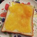 ☆hikonyan☆'s cooksnap of when they made はっさくジャムのトースト.