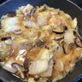 Katter's cooksnap of when they made やわらか～鶏胸肉と白菜のみぞれ煮.