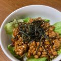 さゆべえ's cooksnap of when they made 韓国風ヤンニョムでピリ辛納豆ご飯♬.