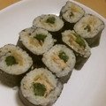 きらり流れ星's cooksnap of when they made 海苔巻きの簡単綺麗な切り方.