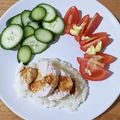 くっきもん's cooksnap of when they made ♡簡単!カオマンガイ♡食欲ないときにも!.