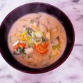 ナピト's cooksnap of when they made 大豆のお味噌汁❀呉汁（ごじる）.