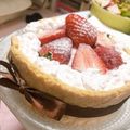 ＠もちぷりん's cooksnap of when they made ピンクがかわいい♡ラズベリーチーズケーキ.