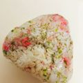 mmiii☆'s cooksnap of when they made カルシウム！！桜えびと青のりおにぎり★.