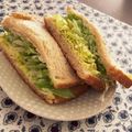 クックMYGUTK☆'s cooksnap of when they made ごま食パンの野菜サンド.
