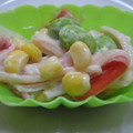 さったんママ's cooksnap of when they made ★お弁当★ちくわ・枝豆・コーンのマヨ和え.