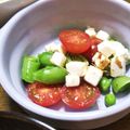 クリーピングタイム☆'s cooksnap of when they made スナップエンドウの和風クリームチーズ和え.