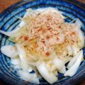 ぴより。。's cooksnap of when they made 新玉ねぎのポン酢おかかあえ.