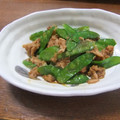 よちりん's cooksnap of when they made きぬさや＆ツナの焼肉のタレ炒め.