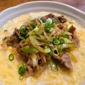 れいなおい's cooksnap of when they made とろ〜り卵のあんかけ甘辛☆肉うどん.