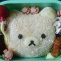 りんかいにゃん's cooksnap of when they made キャラ弁★リラックマ.