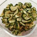 みこひろママ's cooksnap of when they made 簡単副菜☆ズッキーニのごま和え.