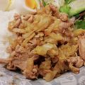 りょうこんWY2N9's cooksnap of when they made 混ぜて食べるサラダ豚丼★カフェ風簡単.