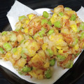 ちびにゃんにゃんにゃ's cooksnap of when they made とうもろこしと枝豆のかき揚げ.