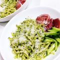 クックくくくくりりん's cooksnap of when they made 小松菜のジェノベーゼパスタ☆.
