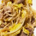 裕美163's cooksnap of when they made 簡単！豚もやしキャベツのピリ辛味噌炒め.