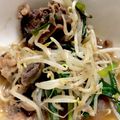 クックコロ号☆'s cooksnap of when they made さっぱり煮物　もやしとにらの牛こま煮.
