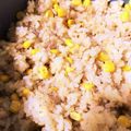 かおすけぃ♡'s cooksnap of when they made ツナコーンの炊き込みごはん.