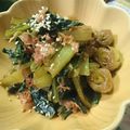 虹色♪︎ちゅーりっぷ's cooksnap of when they made 小松菜のおかか煮.