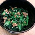 りっこ1210's cooksnap of when they made ご飯が進む！ほうれん草と納豆の梅和え.