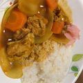 KUUUUUUMIN's cooksnap of when they made 炊飯器でゴロゴロチキンカレー.