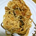 ☆hiroppy☆'s cooksnap of when they made なすとベーコンのトマトソースパスタ.