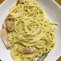 ☆hiroppy☆'s cooksnap of when they made カルボナーラ.