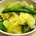 なすのお漬物's cooksnap of when they made 茹でるだけで箸が止まらぬやみつきキャベツ.