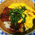 ととろ＆めい's cooksnap of when they made ふわり鰻たま丼.