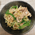 ✳︎みるき〜✳︎'s cooksnap of when they made 豚肉、ピーマンのモヤシ炒め　とろみ付け.
