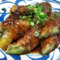 ☆じゅげむ☆彡's cooksnap of when they made 茄子の肉巻き☆甘酢ダレ.