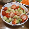 よーこ☆ガッキー's cooksnap of when they made アボカドとミニトマトの絶品どんぶり.